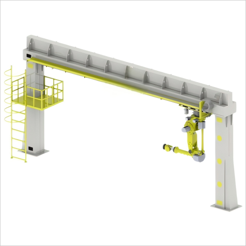 High Quality Customized Ground Rails robot tracks 34meters