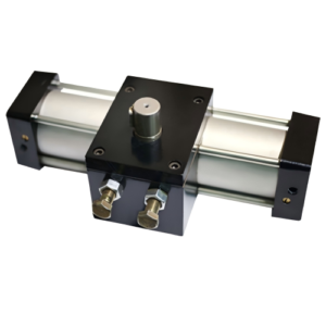 Rotary Cylinder High Torque Rotary Cylinder in assembly line