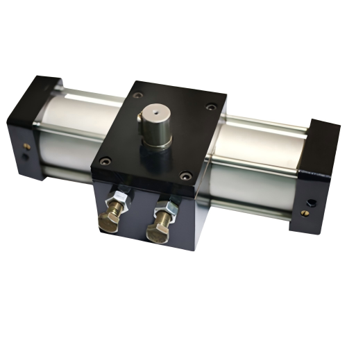Rotary Cylinder High Torque Rotary Cylinder in assembly line